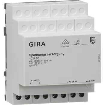 GIRA 102400 Tīkla transformators Pelēks (102400)