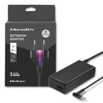 Qoltec barošanas bloks HP klēpjdatoriem 90W 19.5V 4.62A 4.5x3.0 + pin 50052.90w.hp