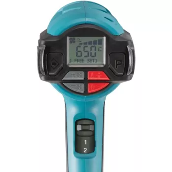 Makita HG6531CK karstā gaisa pistole 2000 W, 650 °C, 550 l/min, zaļa
