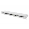 Digitus CAT 5e, Class D Patch Panel 24 portu, balts
