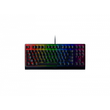 Mehāniskā spēļu tastatūra Razer BlackWidow V3 Tenkeyless — vadu, RGB LED apgaismojums