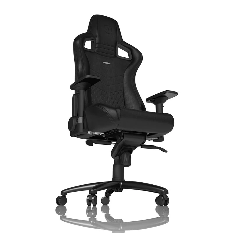 noblechairs EPIC īsta āda spēļu krēsls - Melns