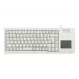 CHERRY XS Touchpad tastatūra Universal USB QWERTZ Vācu Pelēka