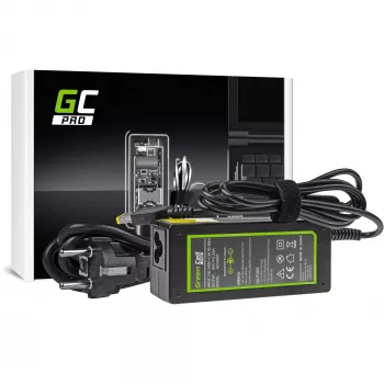 Strāvas adapteris Green Cell AD38AP 65W Lenovo klēpjdatoriem, 20V 3.25A, 1.2 m kabelis, melns