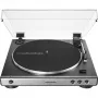 Audio-Technica AT-LP60XUSB pilnībā automātisks siksnas piedziņas atskaņotājs analogs un USB melnā krāsā