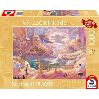 Puzle Schmidt Spiele Zac Kinkade Kingdom of Heaven — 1000 gabali, ainavu māksla