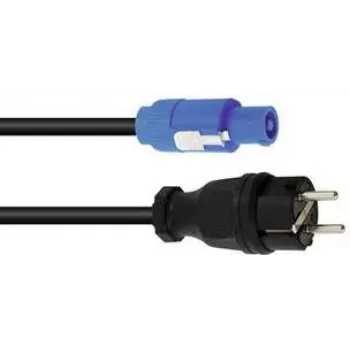 Strāvas kabelis PSSO POWERCON 5m H07RN-F 3G1.5 – barošanas vads ar PowerCON savienotāju, 5 m garums, H07RN-F gumija, 3×1.5 mm²