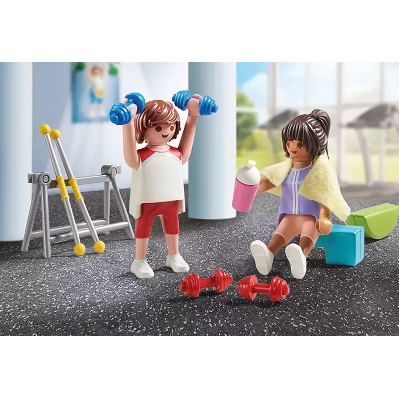PLAYMOBIL 71806 Fitnesa treniņu komplekts