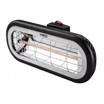 NEO TOOLS 90-032 infrasarkanais sildītājs 2000 W melns