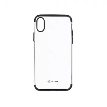 Vāciņš Tellur iPhone X TLL121213 14.7 cm (5.8 collu) Melns Caurspīdīgs