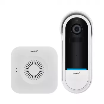 Bezvadu durvju zvana signāls Omajin by Netatmo OVD-01-EU Melns Balts