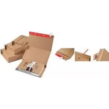 Colompac CP 020 piegādes kaste - Brūna - Taisnstūra - 302 x 215 x 80 mm (CP 020.08)