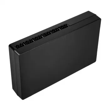 SilverStone SST-LSB02-E - ARGB LED Hub, Kontrolieris - melns