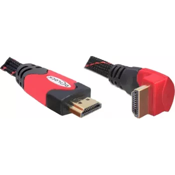 HDMI kabelis DeLOCK 82688 5m Melns Sarkans
