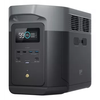 EcoFlow DELTA 2 Max pārnēsājamā elektrostacija Litija dzelzs fosfāts (LiFePO4) 2400 W 23 kg