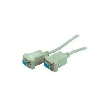 ShiverPeaks 3m 9-pin Sub D kabelis - Pelēks - 3 m - 9-pin Sub D - 9-pin Sub D - Sievišķais - Sievišķais