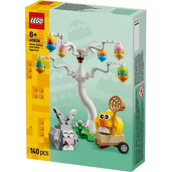 LEGO Blocks 40808 Lieldienu zaķis un cālis olu medībās