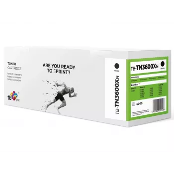 Toner Tb Print Pre Brother TN3600XL TB-TN3600XN Bk 100% Zbrusu Nov