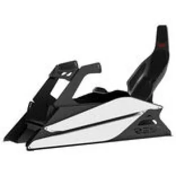 Res-Tech GT Cockpit Simracing Rāmis - Spīdīgi Balts