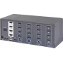 SpeaKa Professional 4 Portu HDMI Multi Displeja KVM Slēdzis 4x4 KVM-Konsole 3840 x 2160 (SP-13389140)