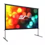 Elite Screens Yard Master 2 - Manuāls - 4,57 m (180 colli) - 3,99 m - 2,24 m - 16:9 - Sudrabs - Balts