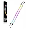 LED lente CORSAIR LS350 Aurora, daudzkrāsu apgaismojums, 350 mm garums, 10 mm platums, 2 iepakojumā