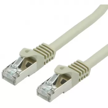 VALUE - Patch-Cable - RJ-45 (Vīrietis) uz RJ-45 (Vīrietis) - 50 cm - SFTP, PiMF - CAT 6a - Lieta - Pelēks