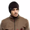 BUFF MERINO LIGHTWEIGHT BEANIE SOLID BLACK vienā izmērā cepure Standarta