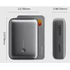 AUKEY 157000 10000 mAh pelēks power bank
