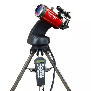 Teleskops Skywatcher Star Discovery MAK 102 Maksutov-Cassegrain 102 mm apertūra, pārnēsājams novērošanas instruments