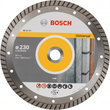 Dimanta griešanas disks Bosch Standard for Universal 23 cm 2.22 cm 2.5 mm