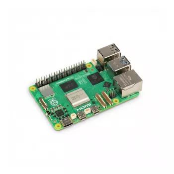 Vienplatnes dators Raspberry Pi 5 Full Kit 16GB — balts/sarkans