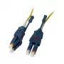 Synergy 21 S215531. Kabellänge: 7,5 m, Lichtleitertyp: OS2, Anschluss 1: 2x LC, Anschluss 2: 2x LC, Lochdurchmesser: 9 µm, Steckerverbindergeschlecht: