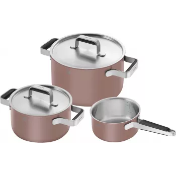 Katlu komplekts ZWILLING PURE 3 gab. 1028859 nerūsējošais tērauds, indukcijai piemērots