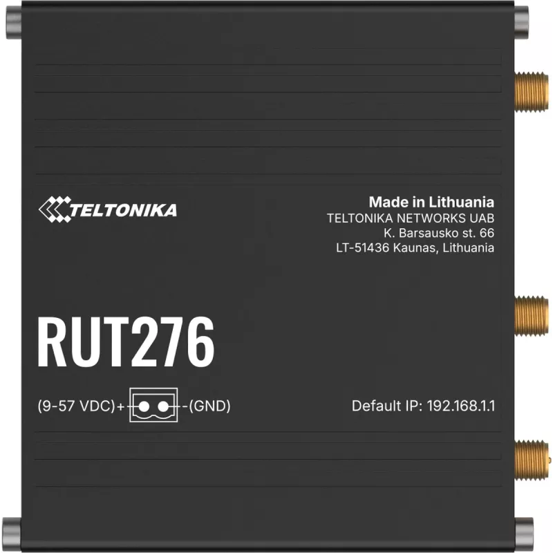Maršrutētājs TELTONIKA RUT276 Redcap 5G