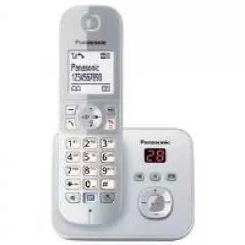 DECT telefons Panasonic KX-TG6821GS sudraba krāsā