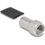 F savienotājs crimp DELOCK 91779 RG-6 kabelim ar termokurpju uzmavu
