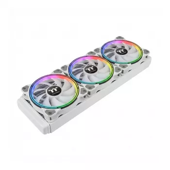 Datoru korpusa ventilatori THERMALTAKE TS120 EX RGB White 120mm (3 komplektā) PWM saderīgi