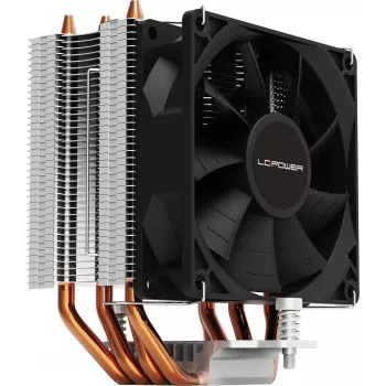 LC-Power Cosmo Cool LC-CC-95-V2 — CPU dzesētājs Intel S1151/S1200/S1700, AMD AM4/AM5, melns