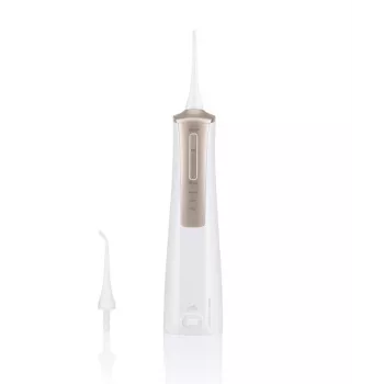 ETA Sonetic ETA270890000 Bezvadu mutes dobuma irigators, 200 ml, 2 uzgaļi, Balts/Zelts