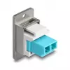 DeLOCK keystone modulis 90888 Plakans Aqua Sudrabs Balts LC