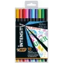 BIC Fineliners INTENSITY FINE BCL daudzkrāsu, komplekts 10 krāsas CEL1011727