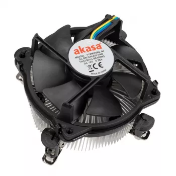 CPU dzesētājs Akasa AK-955A-BV2 Intel Socket T/775, Pentium 4 līdz 2.6 GHz