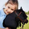 Zirgs uz kociņa HOPPIHORSE Hobby Horse A3 melns