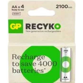 GP ReCyko Mignon AA uzlādējama baterija 2100 mAh 1,2 V (NiMH)