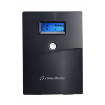 Nepārtrauktās barošanas avots PowerWalker VI 3000 SCL FR 3 kVA / 1,8 kW, Line-Interactive, 4× E tipa kontaktligzdas, 18 Ah akumulators (2×12 V)
