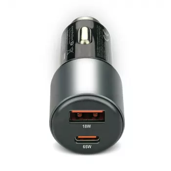 Auto lādētājs everActive CC-60Q, QC3.0, līdz 83W, USB auto barošanas adapteris
