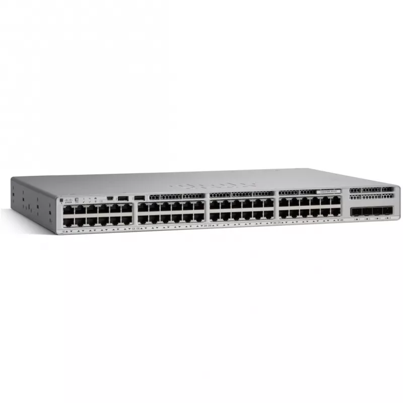 Cisco Catalyst 9200L - Network Advantage - Slēdzis - L3 - 48 x 10/100/1000 + 4 x Gigabit