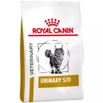 Sausā kaķu barība Royal Canin Urinary S/O Adult Poultry & Rice 400 g, veterinārā diēta struvītu šķīdināšanai