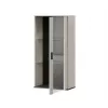 Piekaramais skapis SOHO S2 60x29x112 cm — smilškrēsns/melns